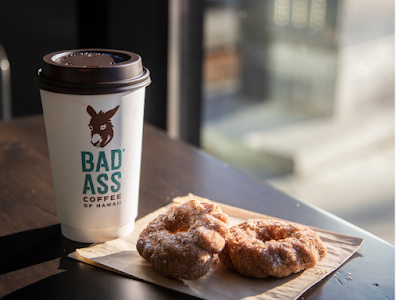 Bad Ass Coffee of Hawaii logo