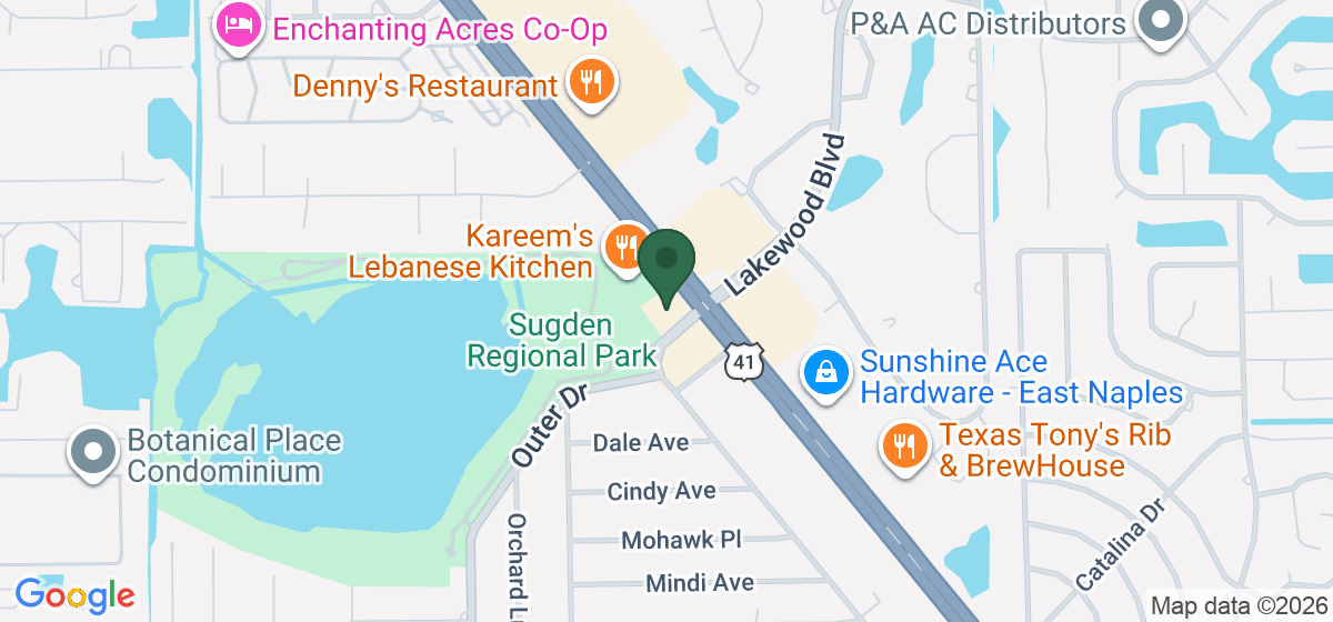 Map showing the location of LIFEstrength Health Center