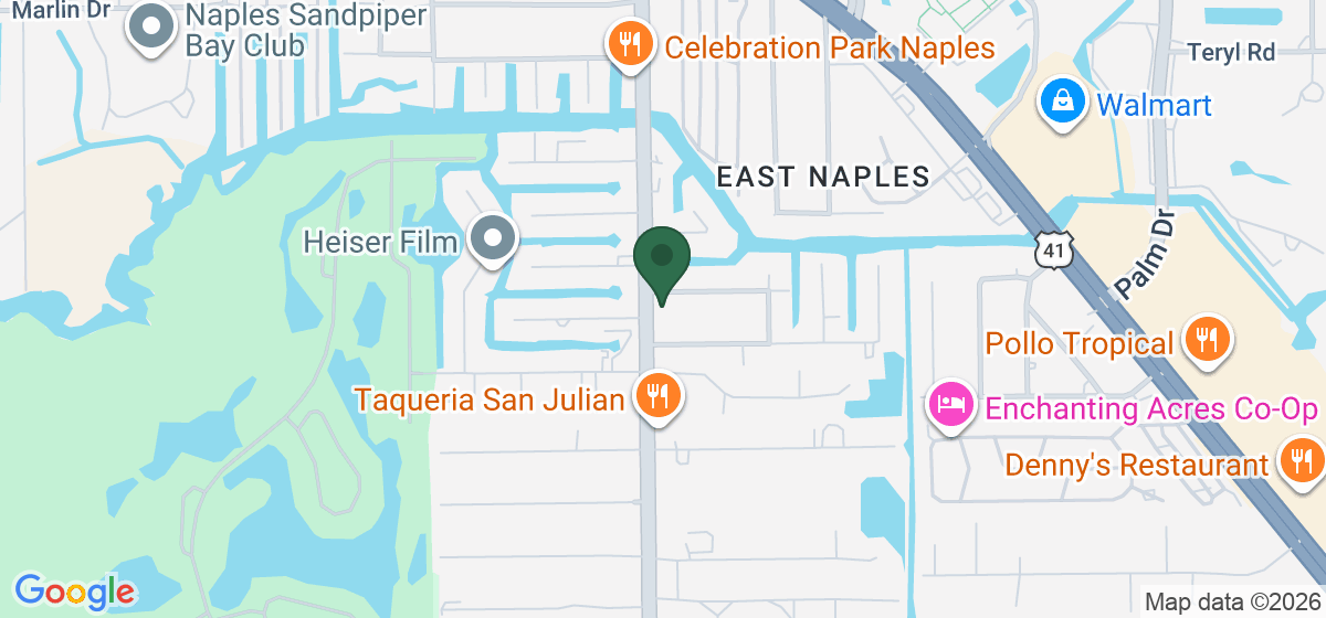Map showing the location of Los Molcajetes