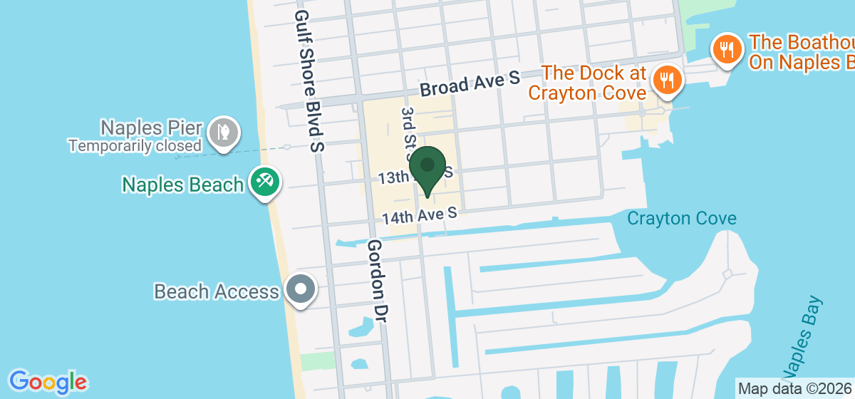 Map showing the location of 7-Eleven