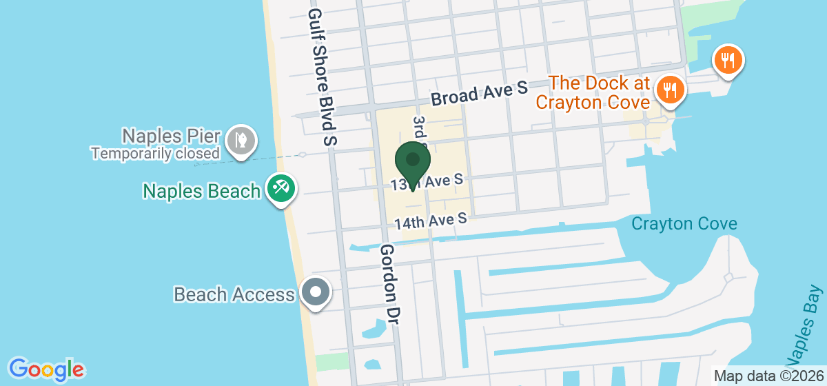 Map showing the location of Books on Third