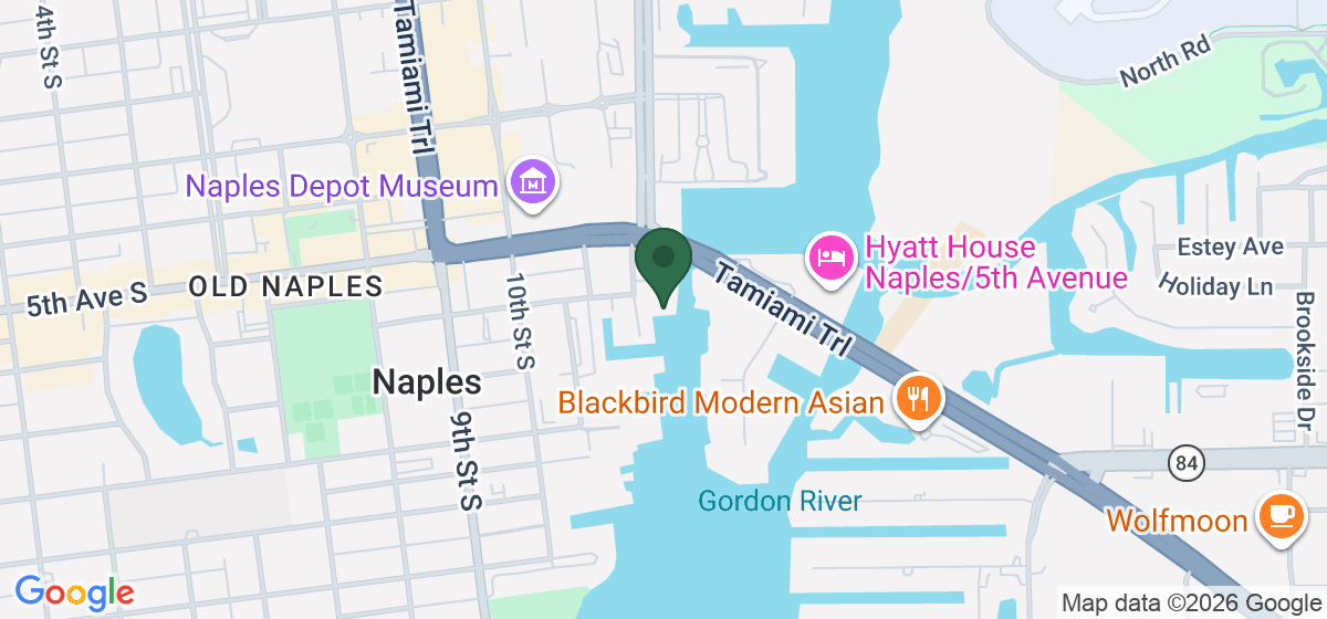Map showing the location of MonKeyBuntz Monkey Bread Factory