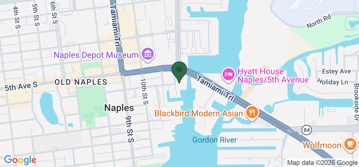 Map showing the location of Bad Ass Coffee of Hawaii