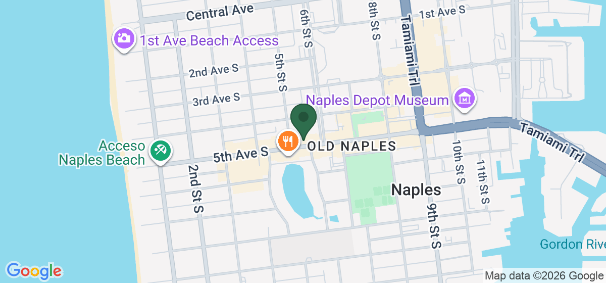 Map showing the location of Grace and Shelly's Cupcakes & Ice Cream