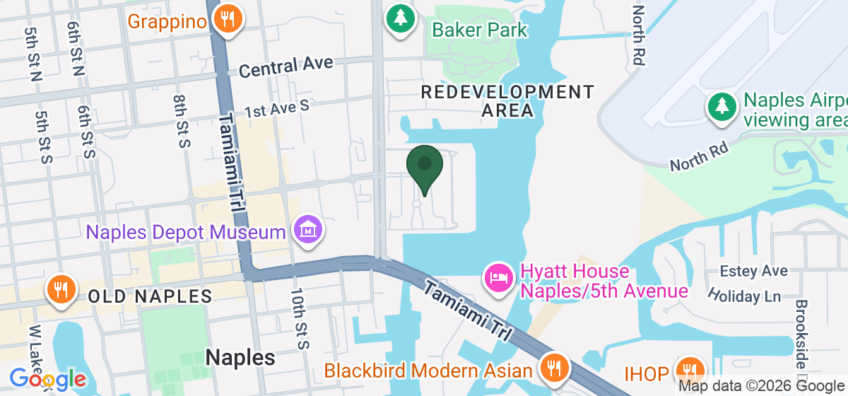 Map showing the location of Culture Foods Bayfront