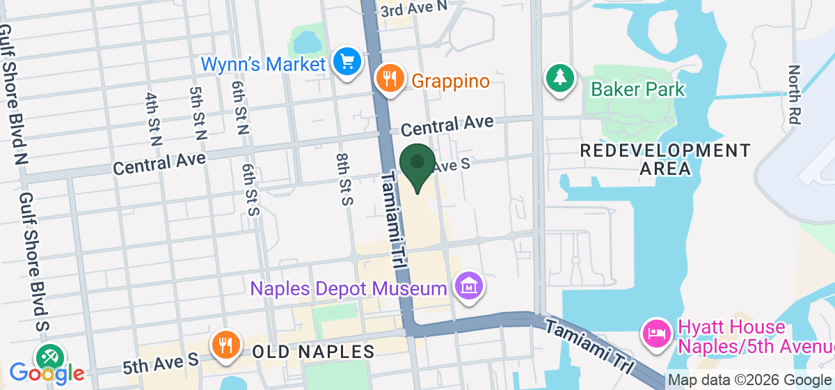 Map showing the location of The London Club