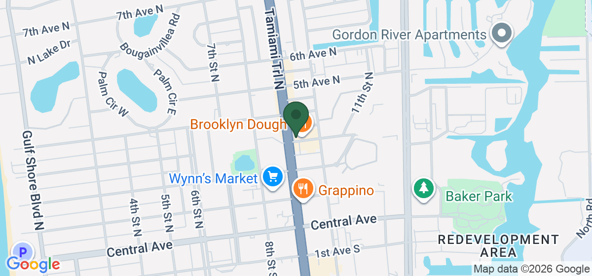 Map showing the location of LAVENDER Cafe & Bistro