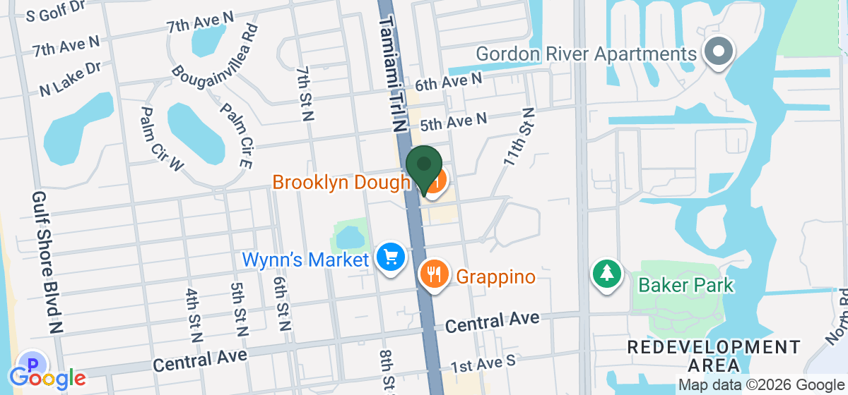 Map showing the location of Mercato Italiano