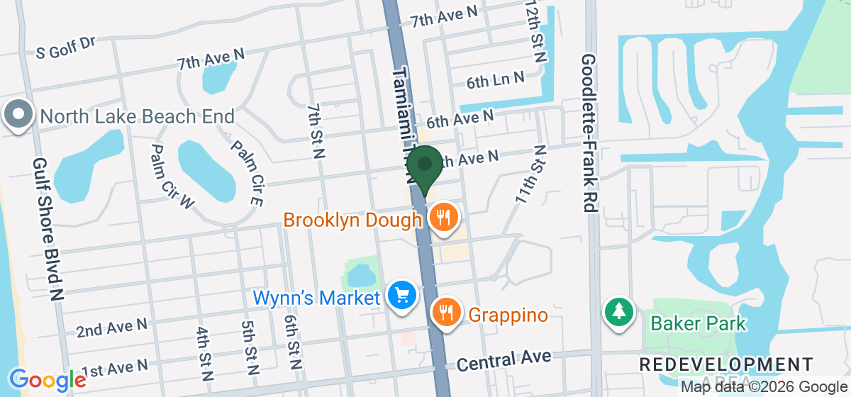 Map showing the location of Turco Taco