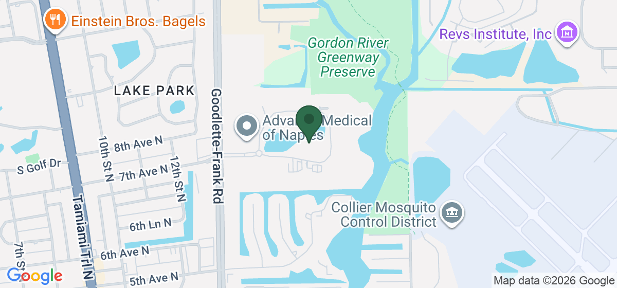 Map showing the location of MaxHealth Primary Care