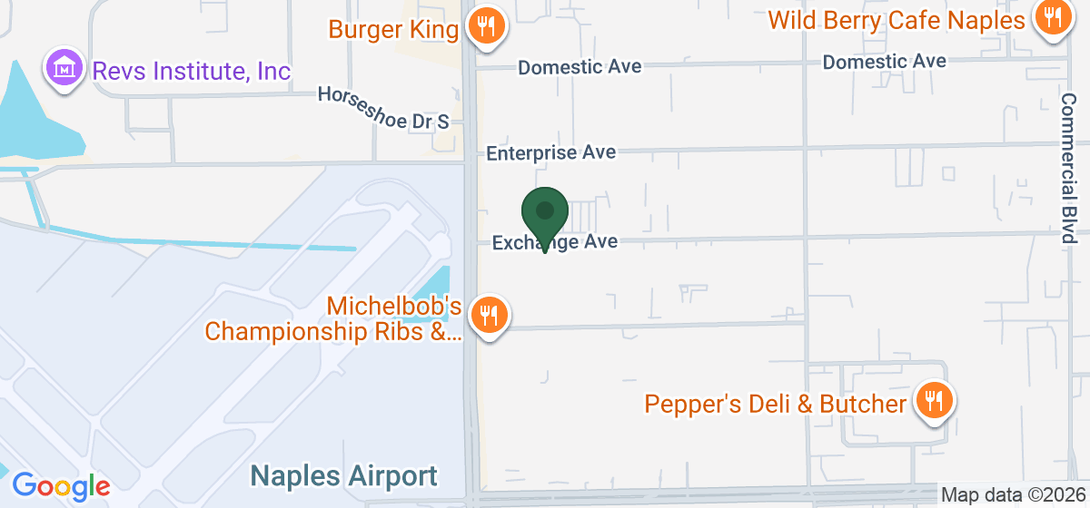 Map showing the location of Extra Space Storage