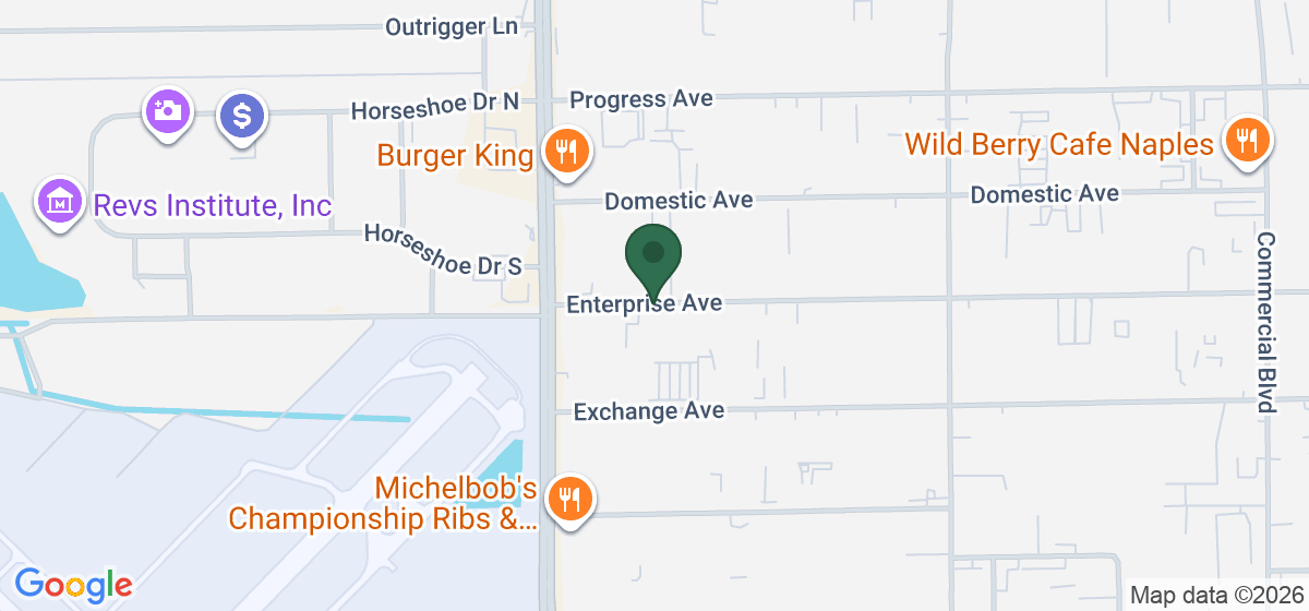 Map showing the location of Architectural Builders Supply