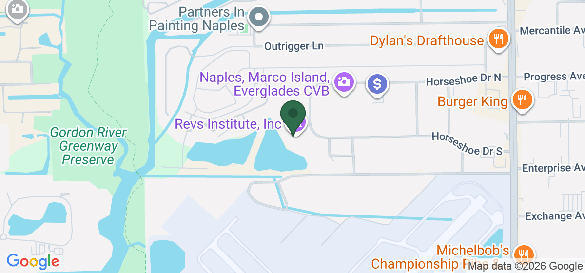 Map showing the location of Revs Institute, Inc.