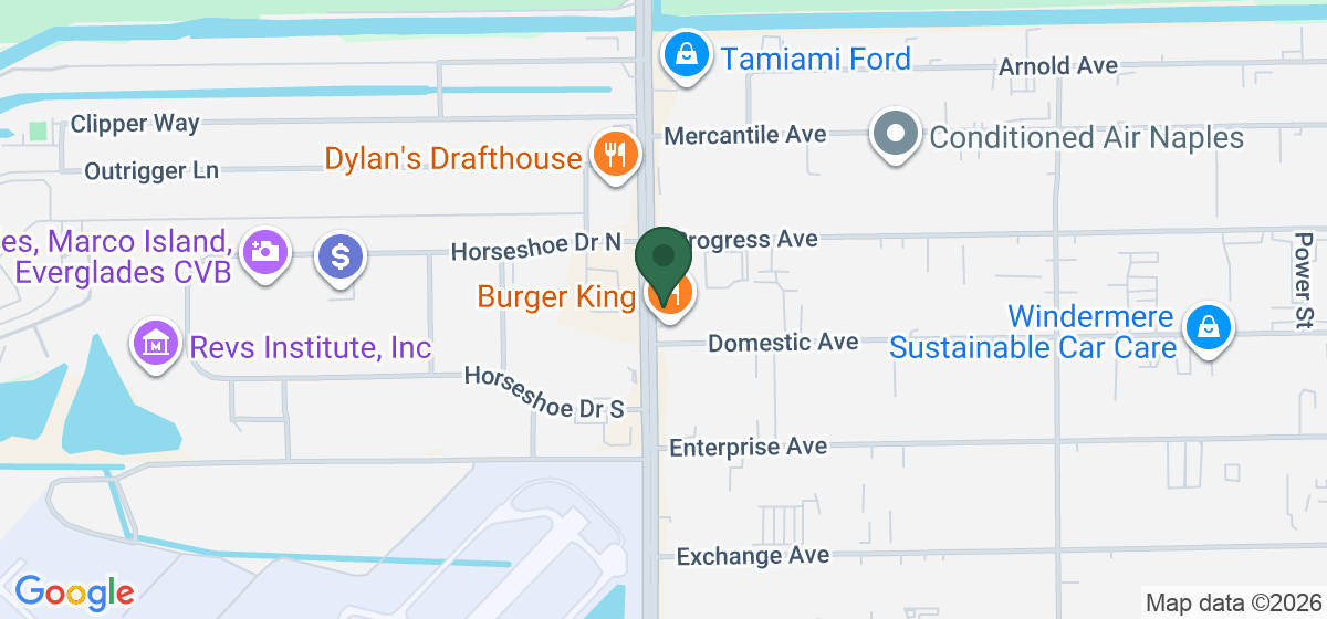 Map showing the location of CleanFlorida
