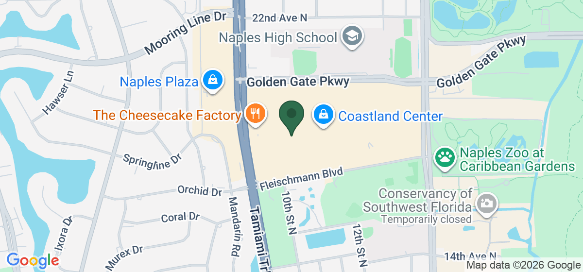 Map showing the location of Starbucks Coffee Company