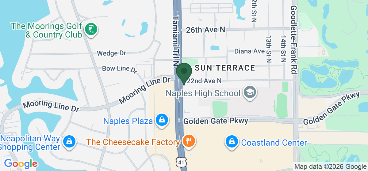 Map showing the location of Visionworks