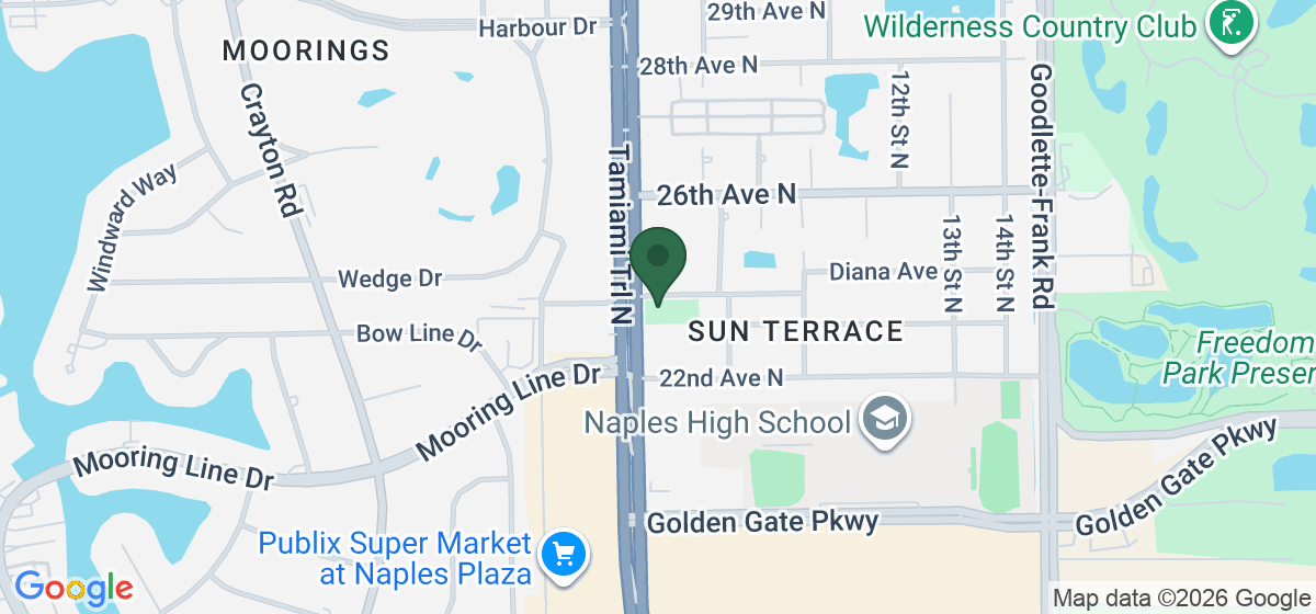 Map showing the location of Executive Electronics of Southwest Florida, Inc