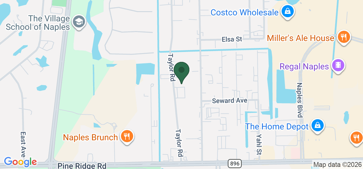Map showing the location of Aztec Plumbing, Inc