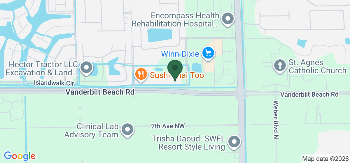 Map showing the location of AMAVI SALON