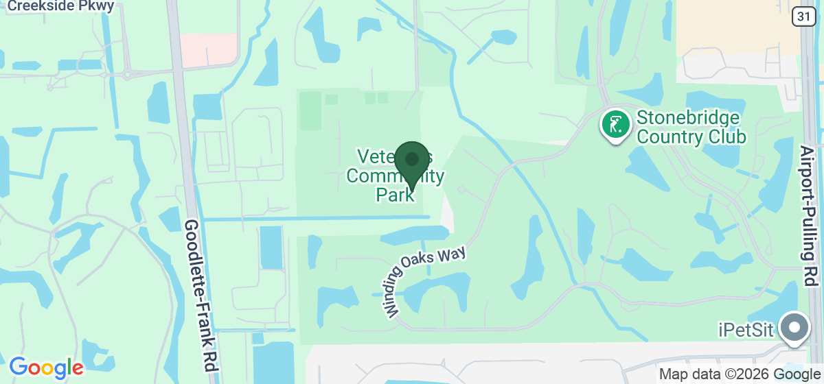 Map showing the location of Rover Run