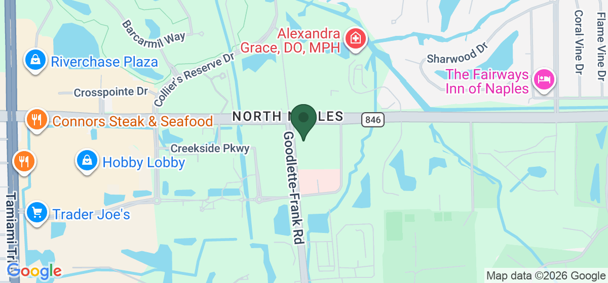 Map showing the location of Sunny House Cafe