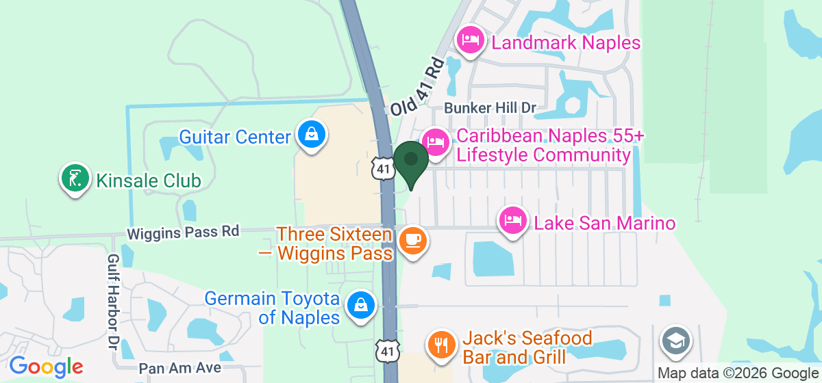 Map showing the location of Winners Amusement
